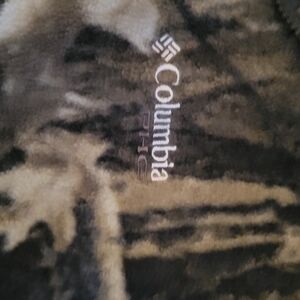 Columbia Black and Gray Fleece Jacket